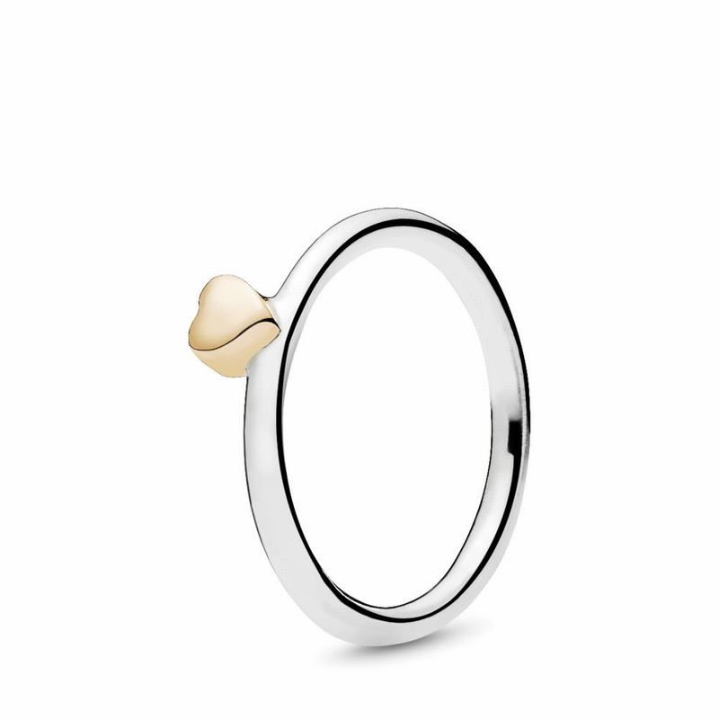 Pandora Puzzle Heart Stackable Ring Egypt NW7895460